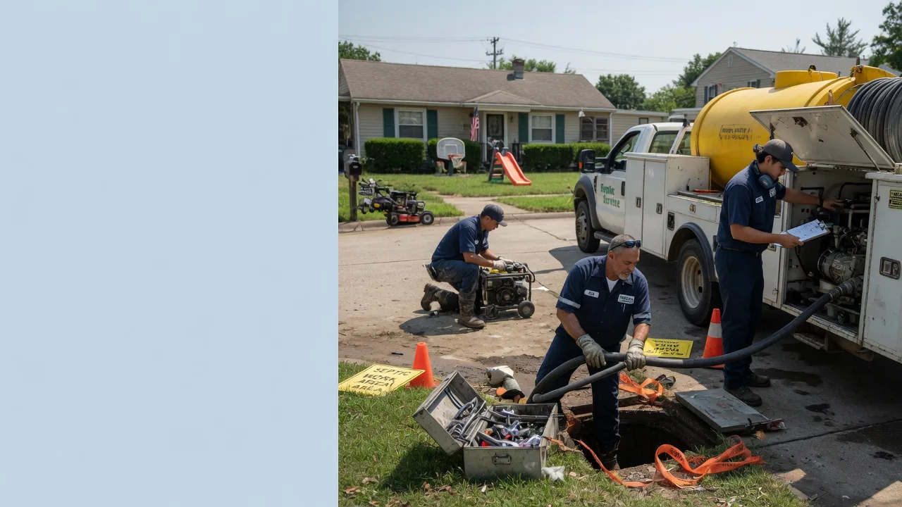 Septic Tank Pumping in Farmersburg, IN near me